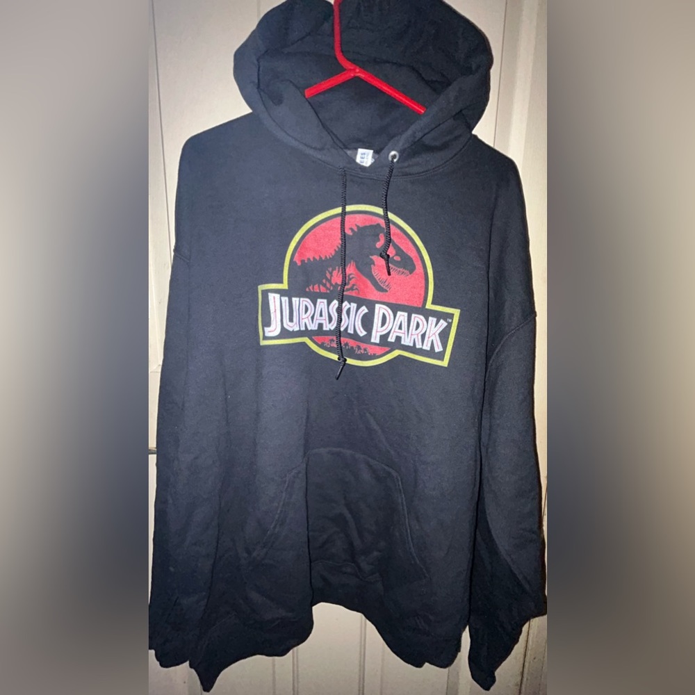 Hot Topic Black Jurassic Park Hoodie